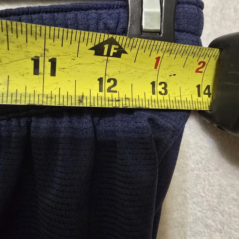 Nike Men's Athletic Shorts in Navy and Red - Picture 6 of 10